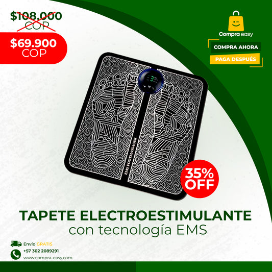 Ems Tapete Pies Electroestimulacion + ENVÍO GRATIS.
