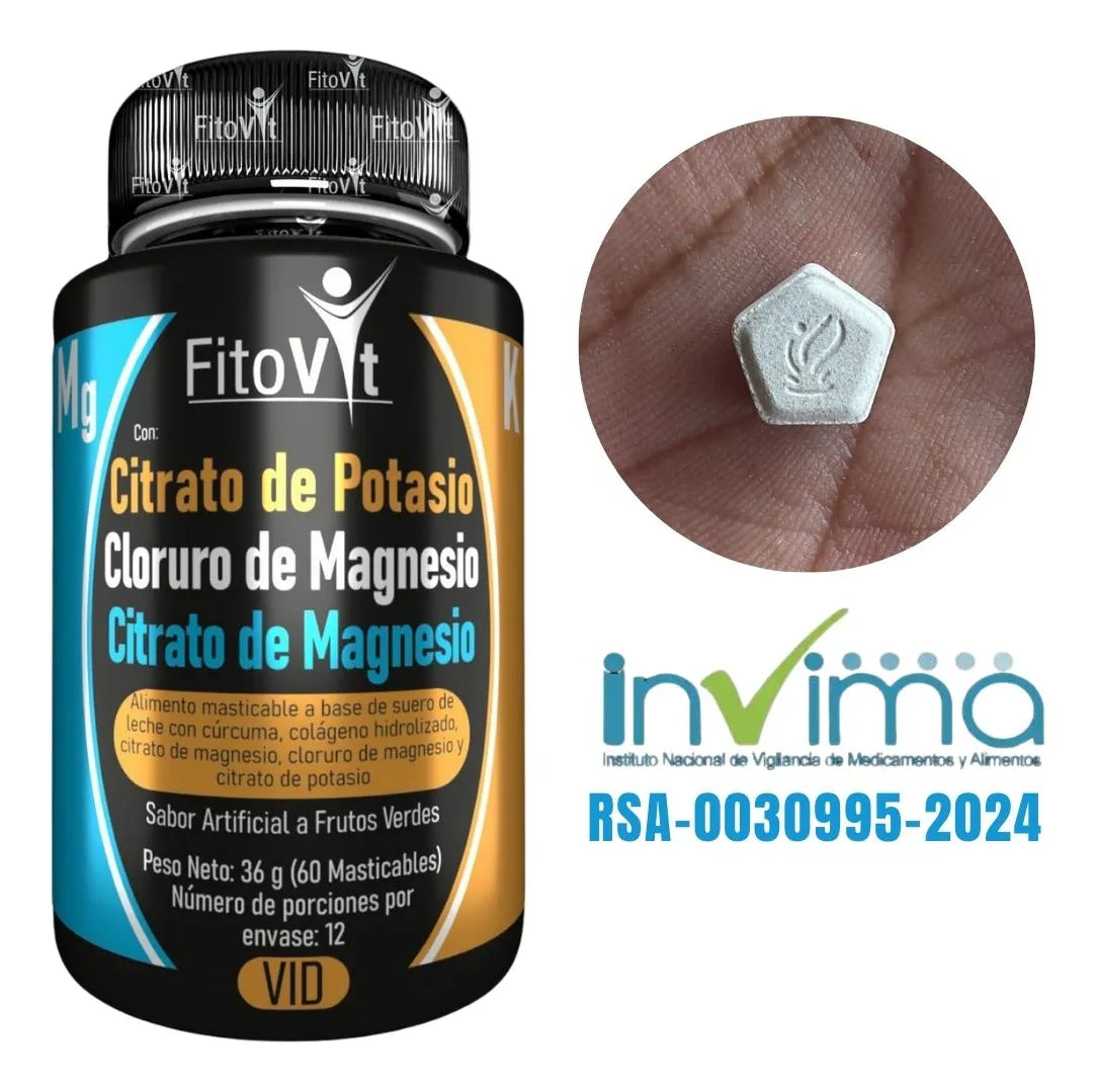 MAGNESIO 110ML + CITRATO DE MAGNECIO X60